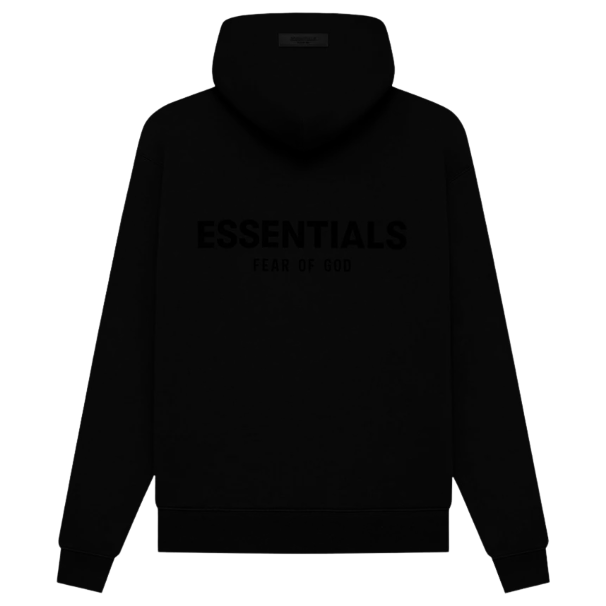 The Fear of God Essentials Pullover Hoodie 'Stretch Limo' from SS22 is crafted from fleece-backed heavyweight cotton for a comfortable fit. Featuring a minimalist design, it’s adorned with a tonal logo print on the chest, making it a versatile and stylish addition to any wardrobe.