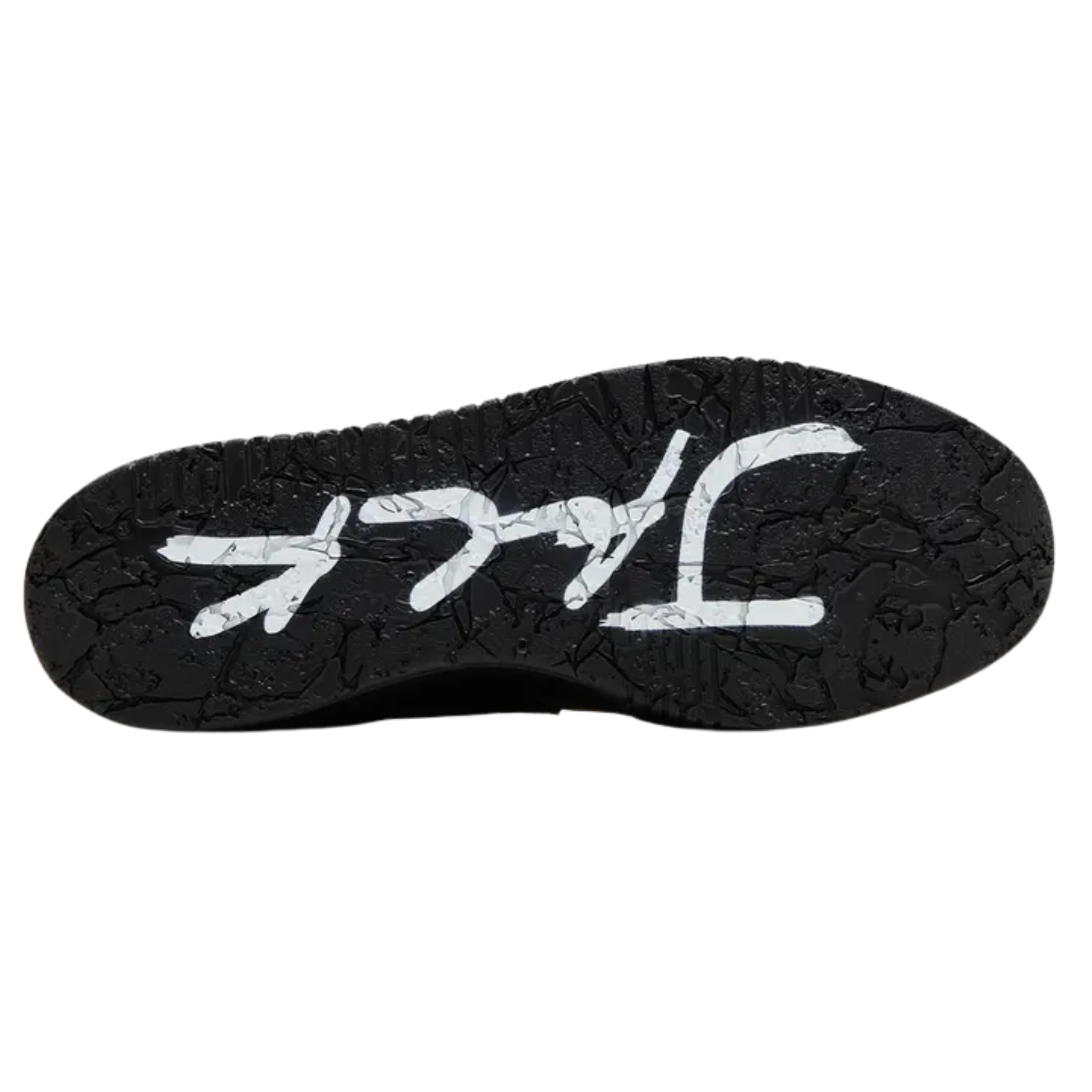 Travis Scott x Jordan Jumpman Jack TR 'Dark Mocha' featuring a black canvas upper with brown nubuck overlays and a black suede reverse Swoosh. The sneaker includes tonal Jumpman branding on the tongue, Cactus Jack smiley logo on the back heel, and 'TS' embroidery on the forefoot strap. A black rubber outsole with an oversized 'Jack' graphic and a matching black foam midsole provide durability and traction.