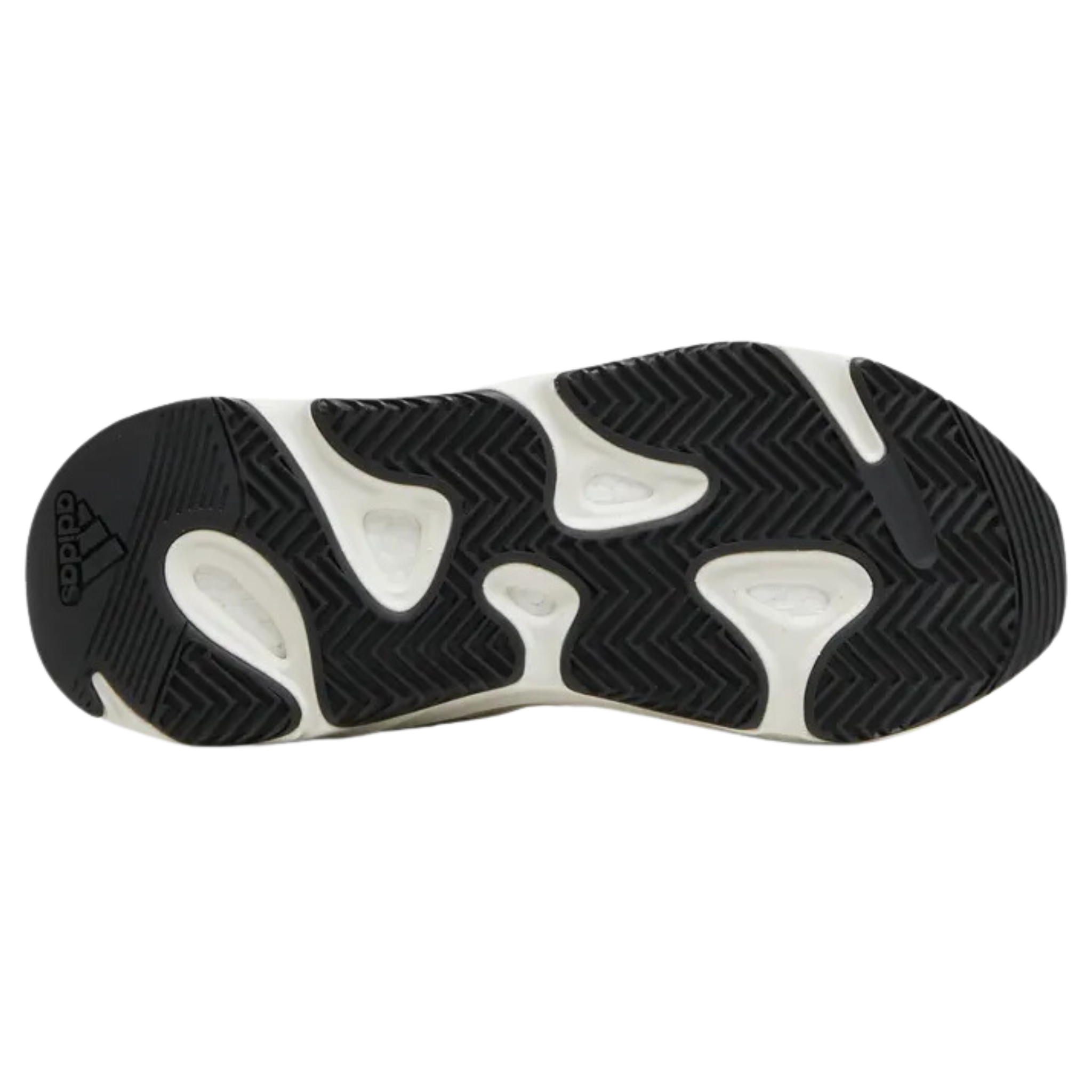 Shop the Yeezy Boost 700 V2 ‘Static’, an updated version of the original Wave Runner. Featuring a neutral colorway with grey and white tones, the upper combines mesh, reflective overlays, and leather paneling. The bulky white midsole is paired with a black rubber outsole for added support and style.
