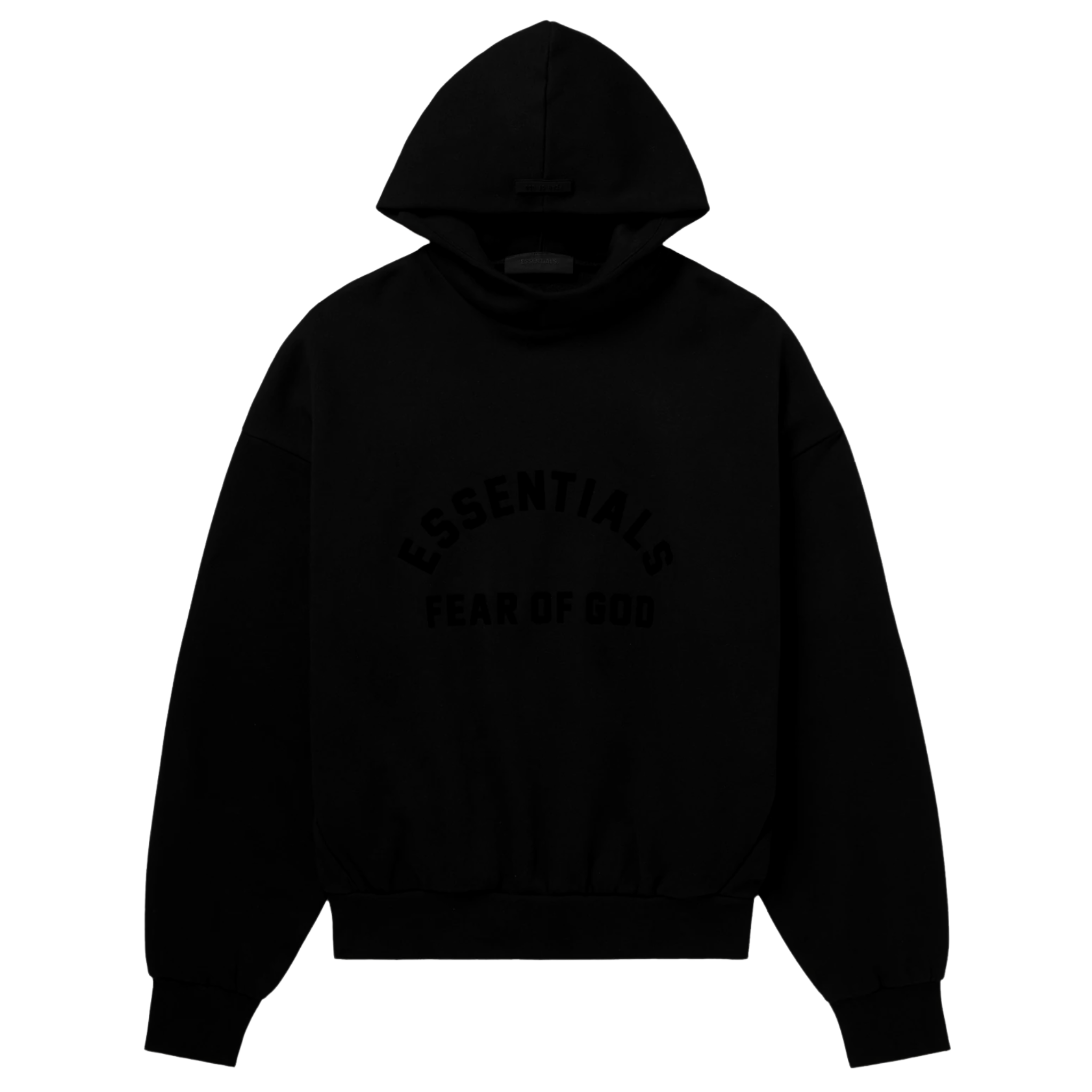 The Fear of God Essentials Hoodie in Jet Black (SS23) features a minimalist design with the brand’s signature logo on the chest. Made from soft, high-quality fabric, this hoodie offers a relaxed, comfortable fit. The sleek jet black color provides a versatile and stylish addition to any wardrobe.