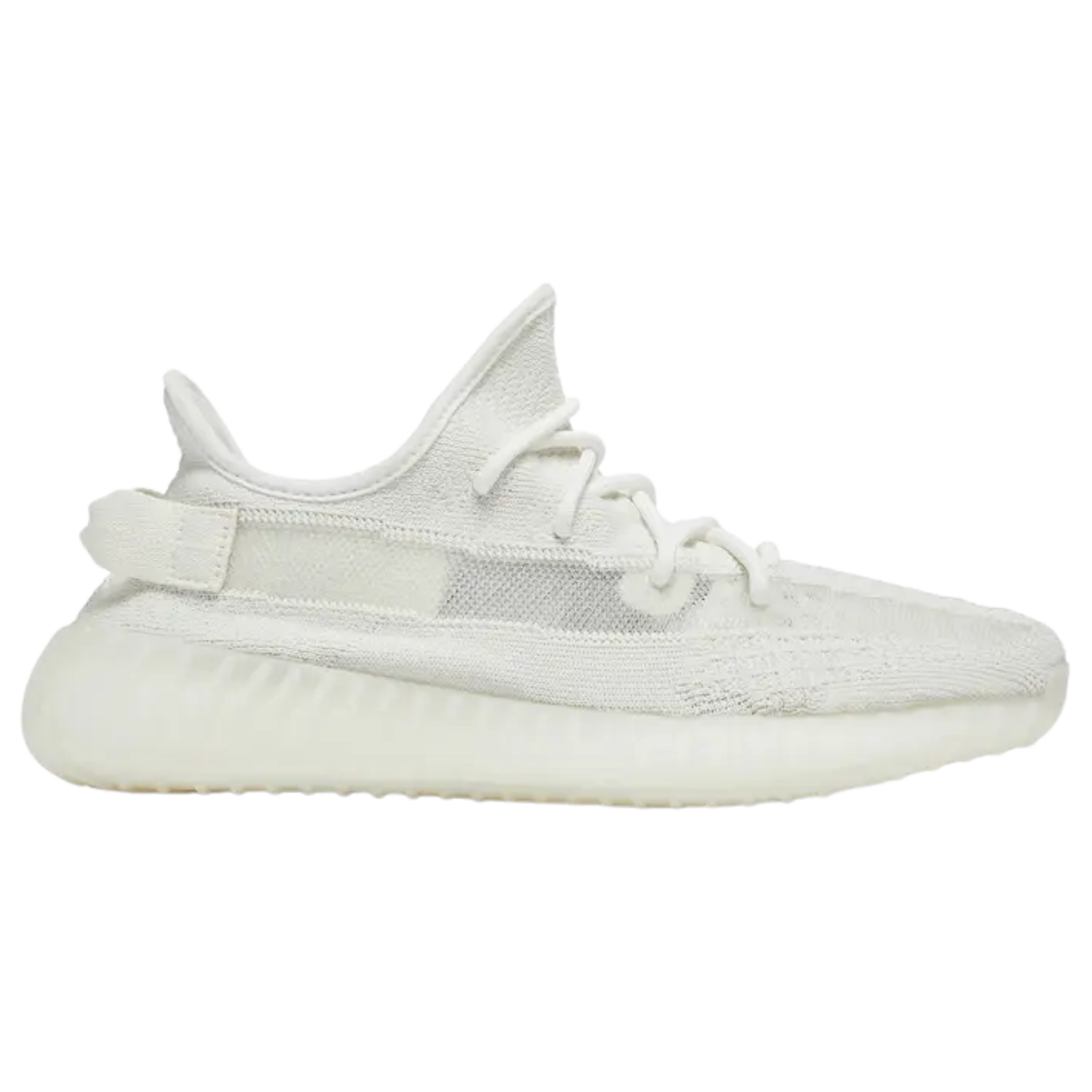 Shop the adidas Yeezy Boost 350 V2 ‘Pure Oat’ featuring a breathable ivory Primeknit upper with a see-through monofilament side stripe. Designed with a webbing pull tab for easy wear, interior three-stripe branding, and ‘Yeezy’ stamped on the sockliner. Enjoy responsive cushioning with a TPU-wrapped full-length Boost midsole.