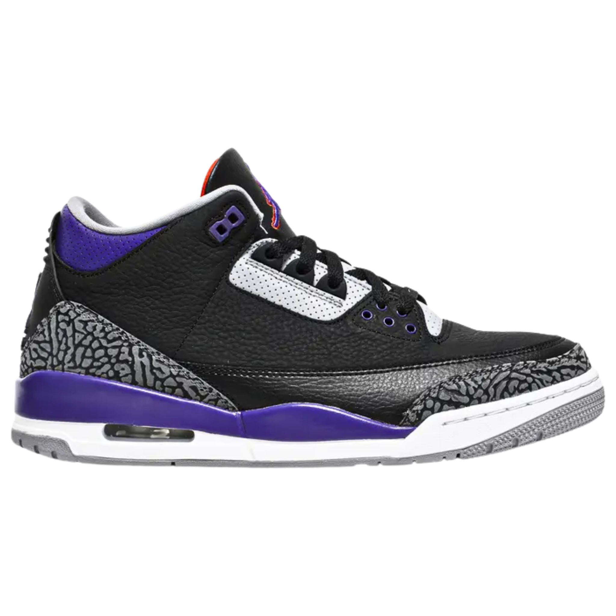 Jordan 3 Retro Black Court Purple