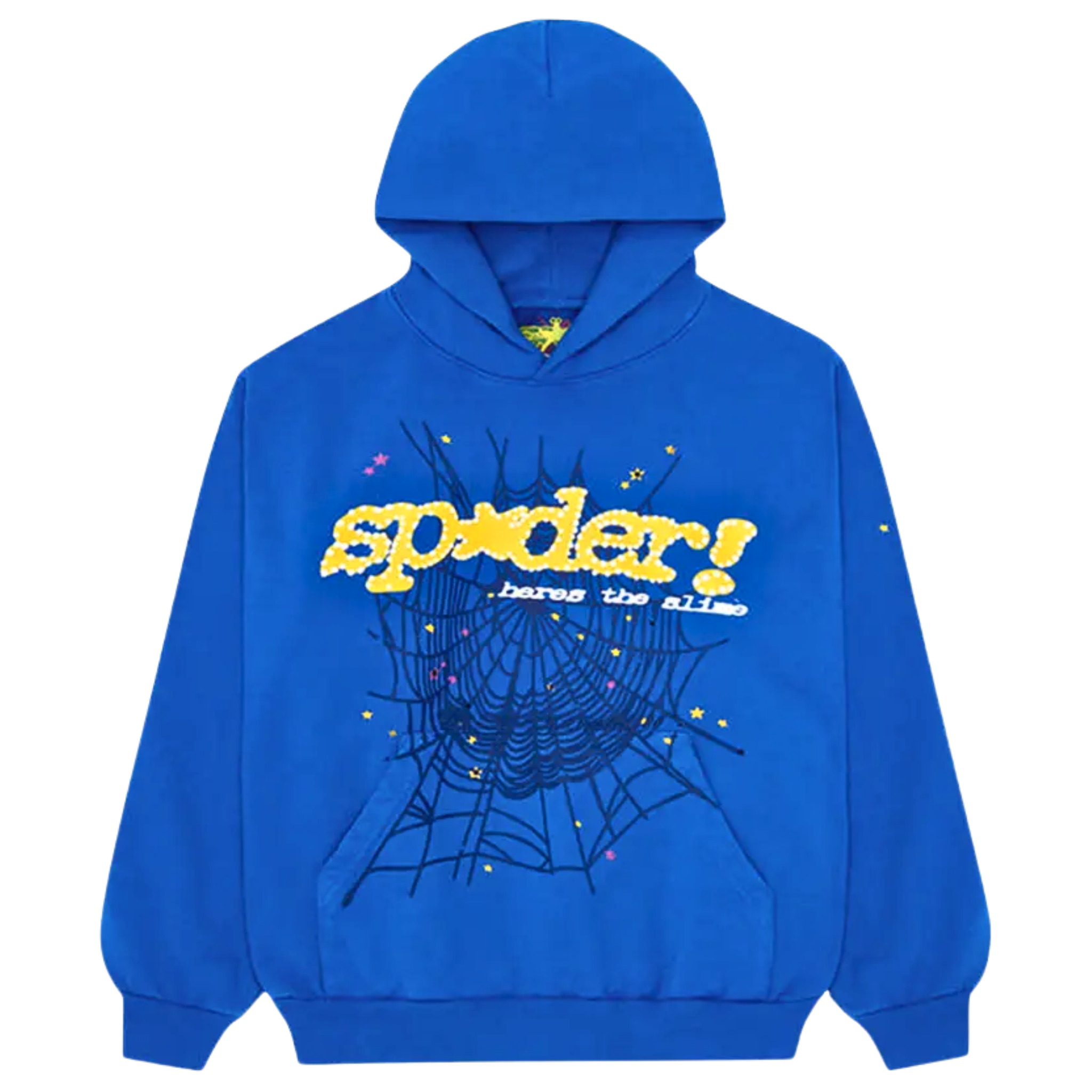 Sp5der TC Hoodie Blue