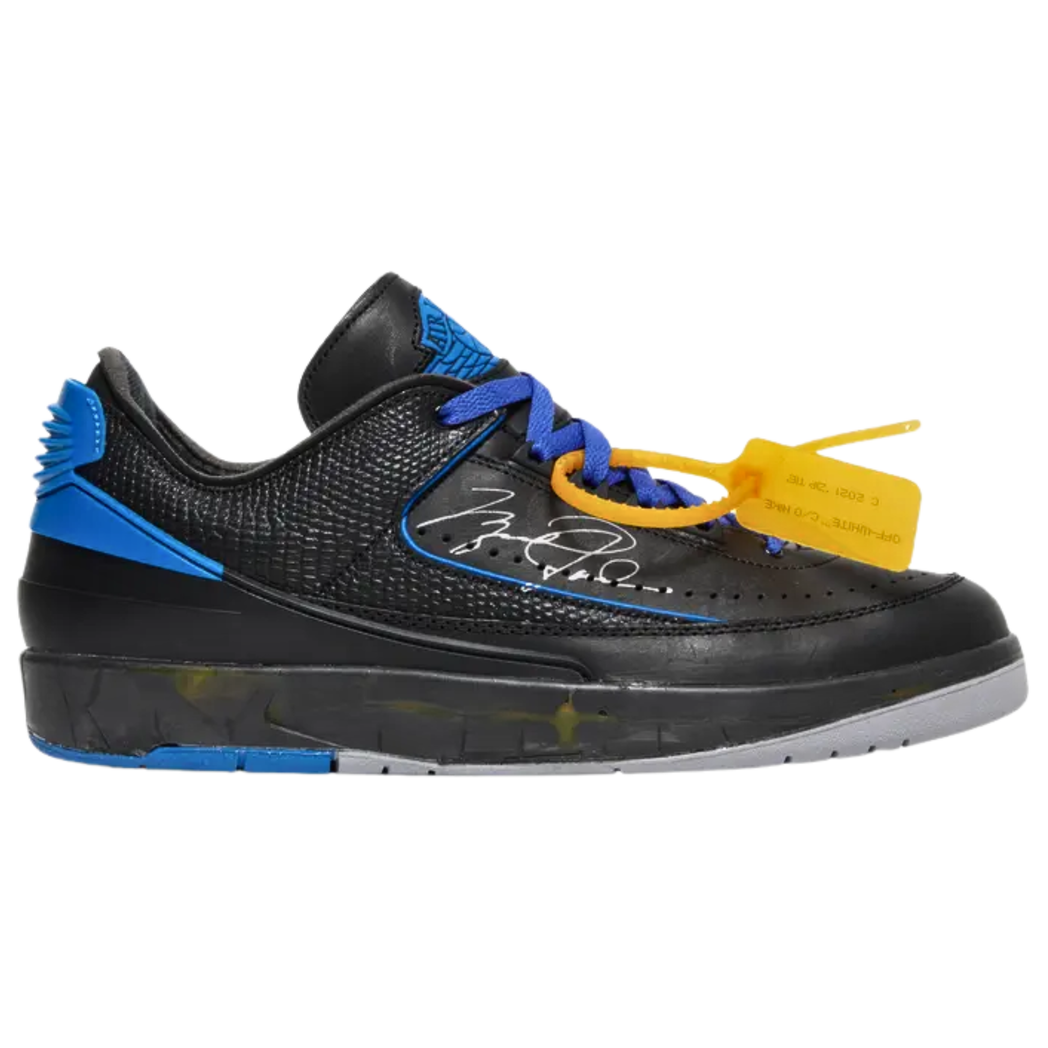 Jordan 2 Retro Low SP Off-White Black Blue
