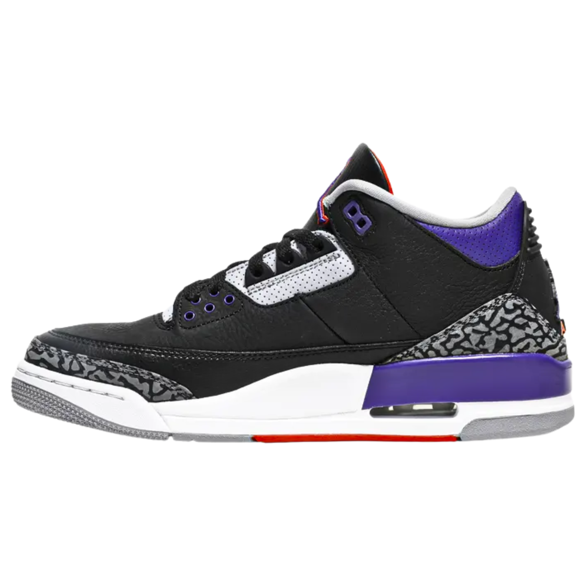 Jordan 3 Retro Black Court Purple