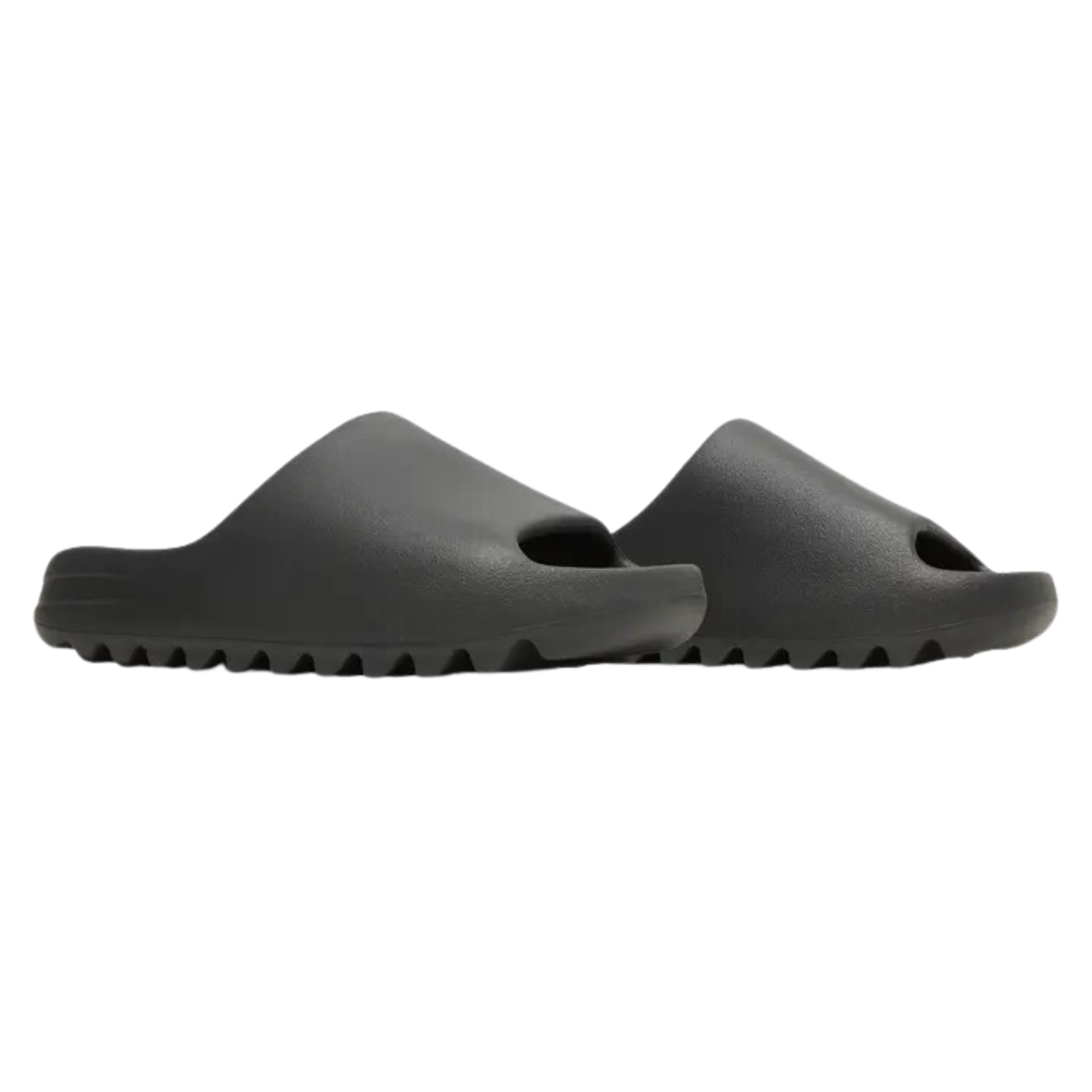 Shop the adidas Yeezy Slide ‘Onyx’ with a sleek monochrome design in molded EVA foam for a comfortable fit. Featuring open-toe ventilation, a soft footbed with debossed adidas branding, and a serrated outsole for superior grip and impact protection.