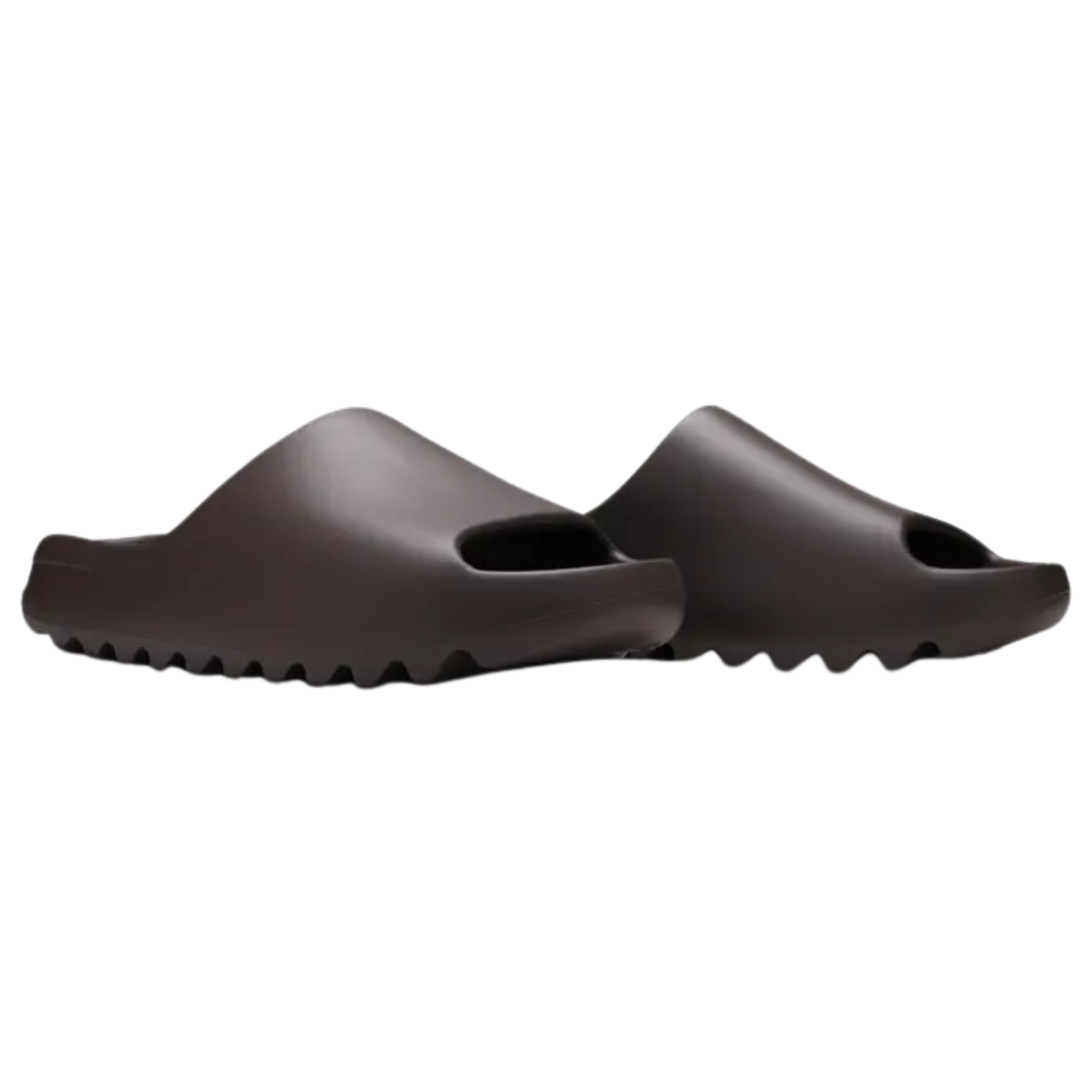 Shop the 2021 edition of the adidas Yeezy Slide ‘Soot,’ featuring a dark brown injected EVA foam unibody construction. Designed with a soft footbed for comfort, the sawtooth outsole offers cushioning and enhanced traction. adidas’ three-stripes logo is debossed on the footbed as subtle branding.