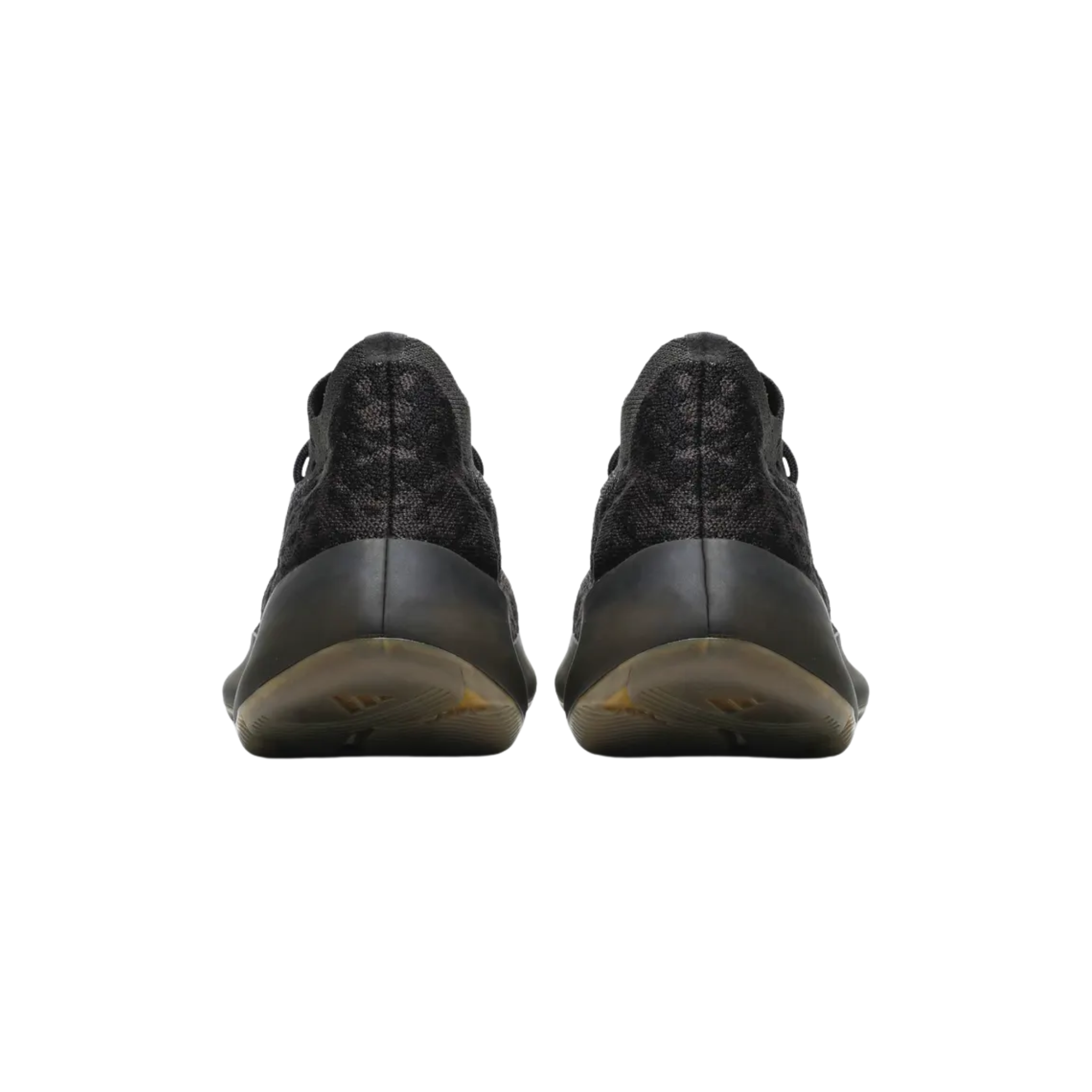 Shop the adidas Yeezy Boost 380 ‘Onyx Non-Reflective,’ featuring a charcoal grey Primeknit upper with black and navy blue accents around the translucent monofilament window. The sock-like design is paired with a full-length Boost midsole encased in semi-translucent rubber, supported by a herringbone traction outsole for grip and durability.