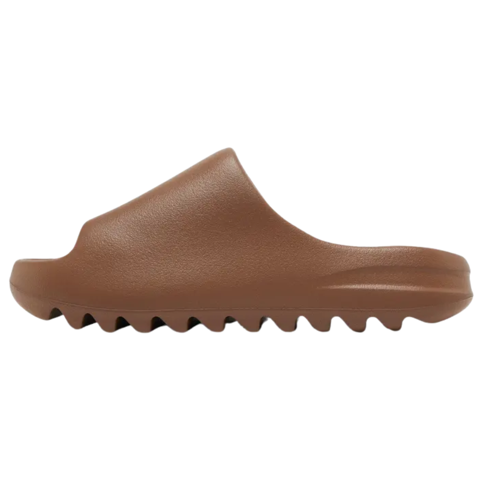 Shop the adidas Yeezy Slide ‘Flax’ in a dark beige hue with a minimalist molded EVA foam design. Featuring natural cushioning for comfort, lightweight durability, and a strategically grooved outsole for optimal traction and impact protection.