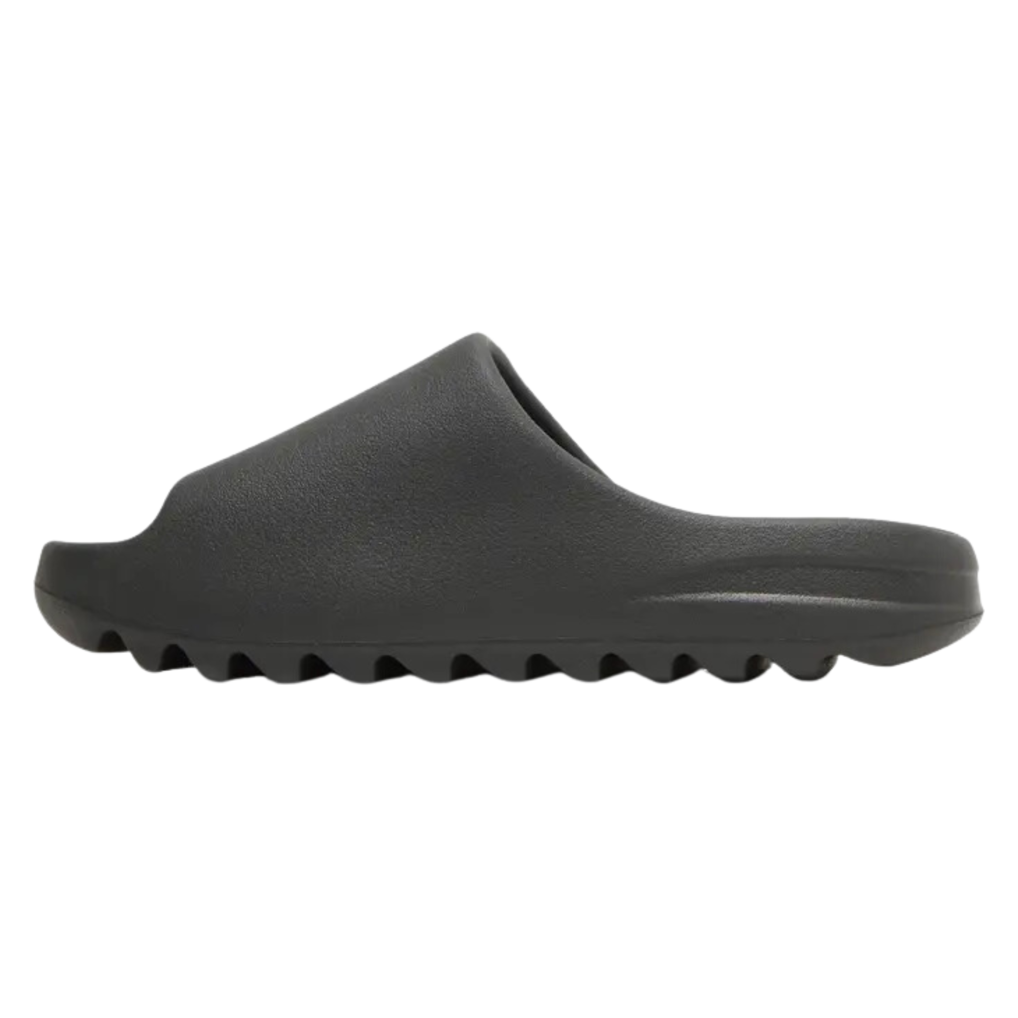 Shop the adidas Yeezy Slide ‘Onyx’ with a sleek monochrome design in molded EVA foam for a comfortable fit. Featuring open-toe ventilation, a soft footbed with debossed adidas branding, and a serrated outsole for superior grip and impact protection.