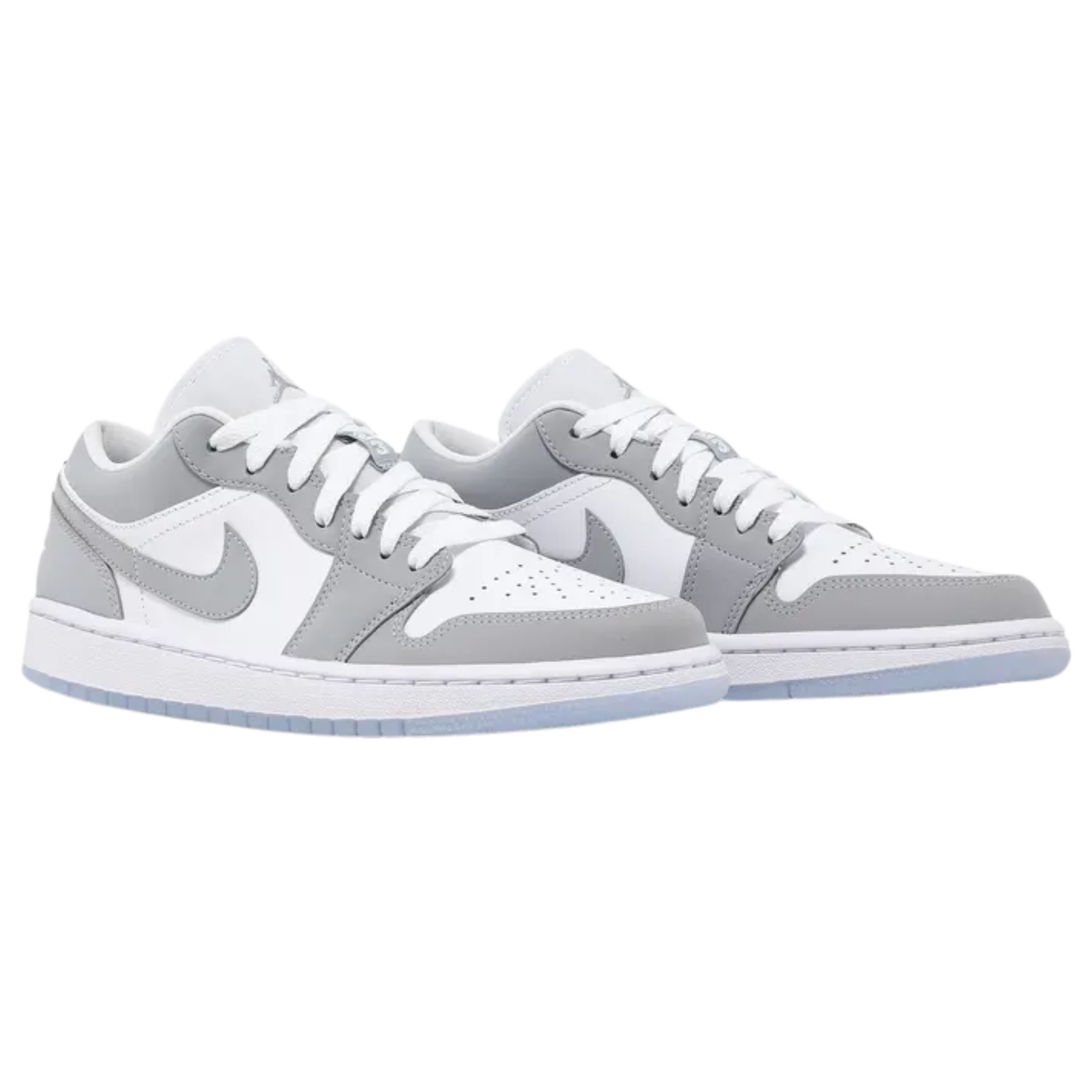 Air Jordan 1 Low Wmns White Wolf Grey