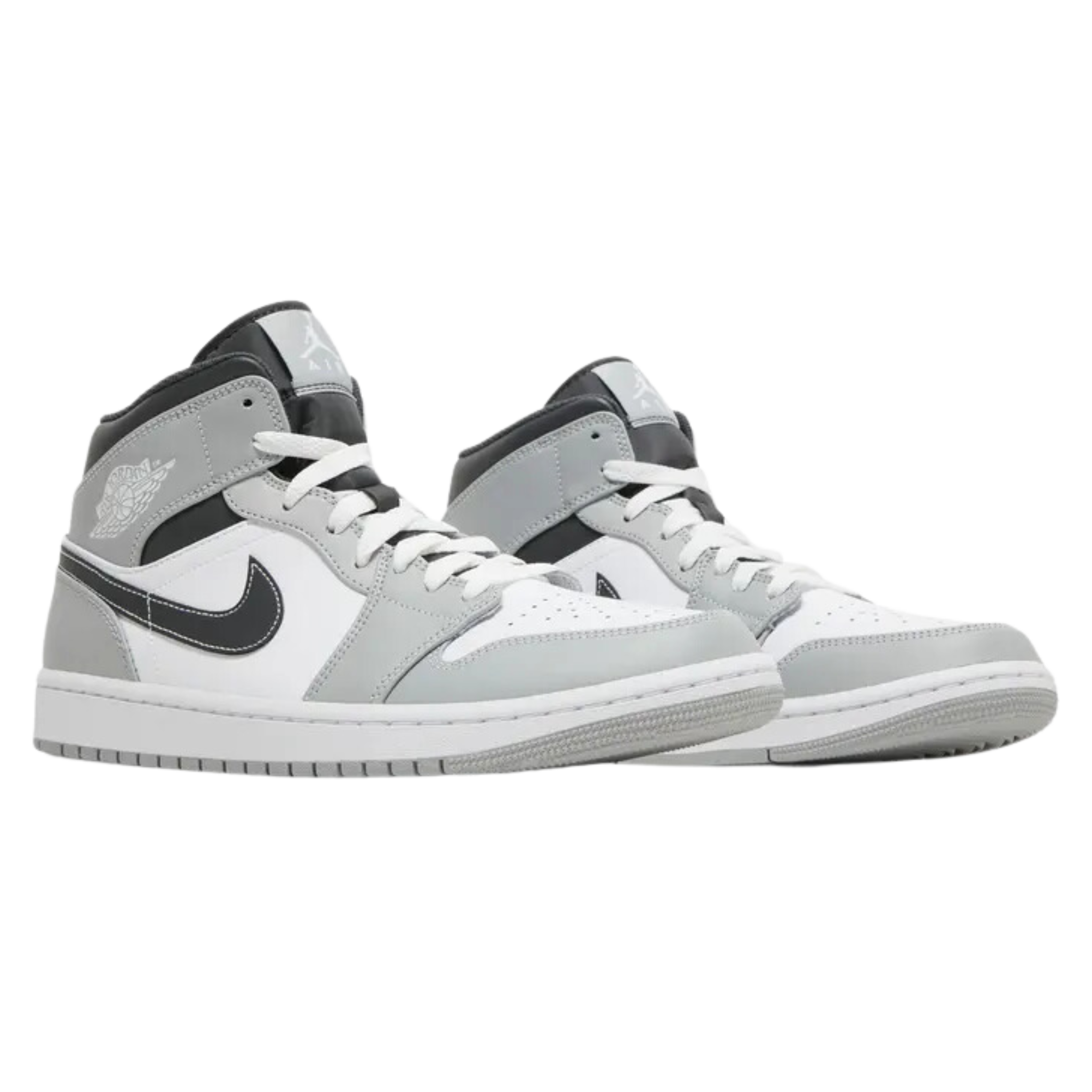 Air Jordan 1 Mid Light Smoke Grey Anthracite