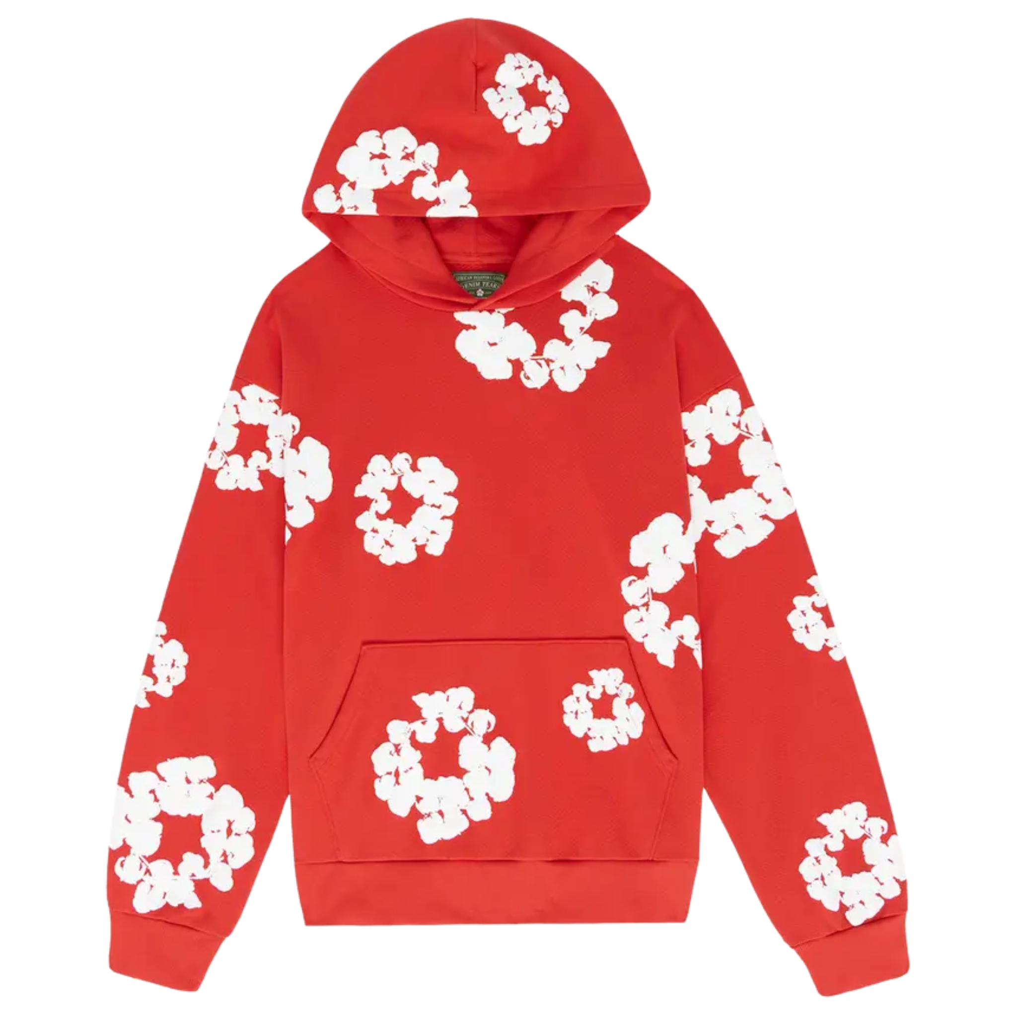 Denim Tears The Cotton Wreath Hoodie Red