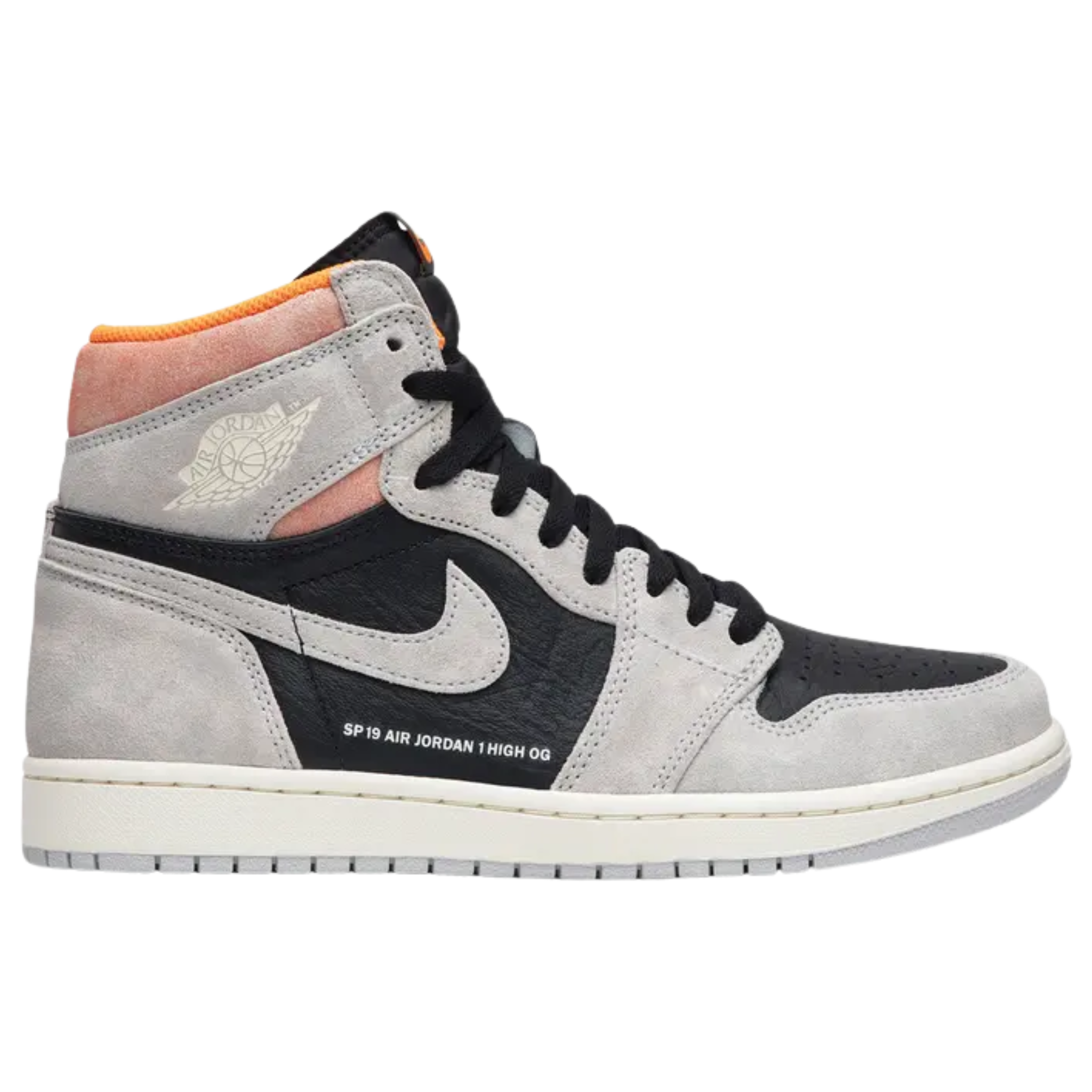 Air Jordan 1 Retro High Neutral Grey Hyper Crimson