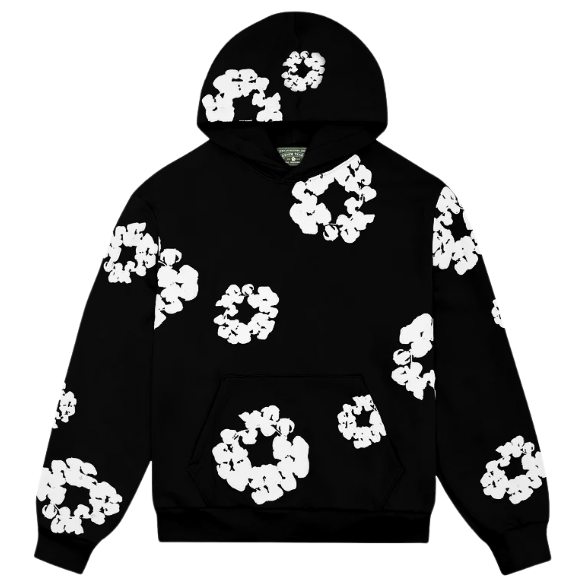 Denim Tears The Cotton Wreath Hoodie Black