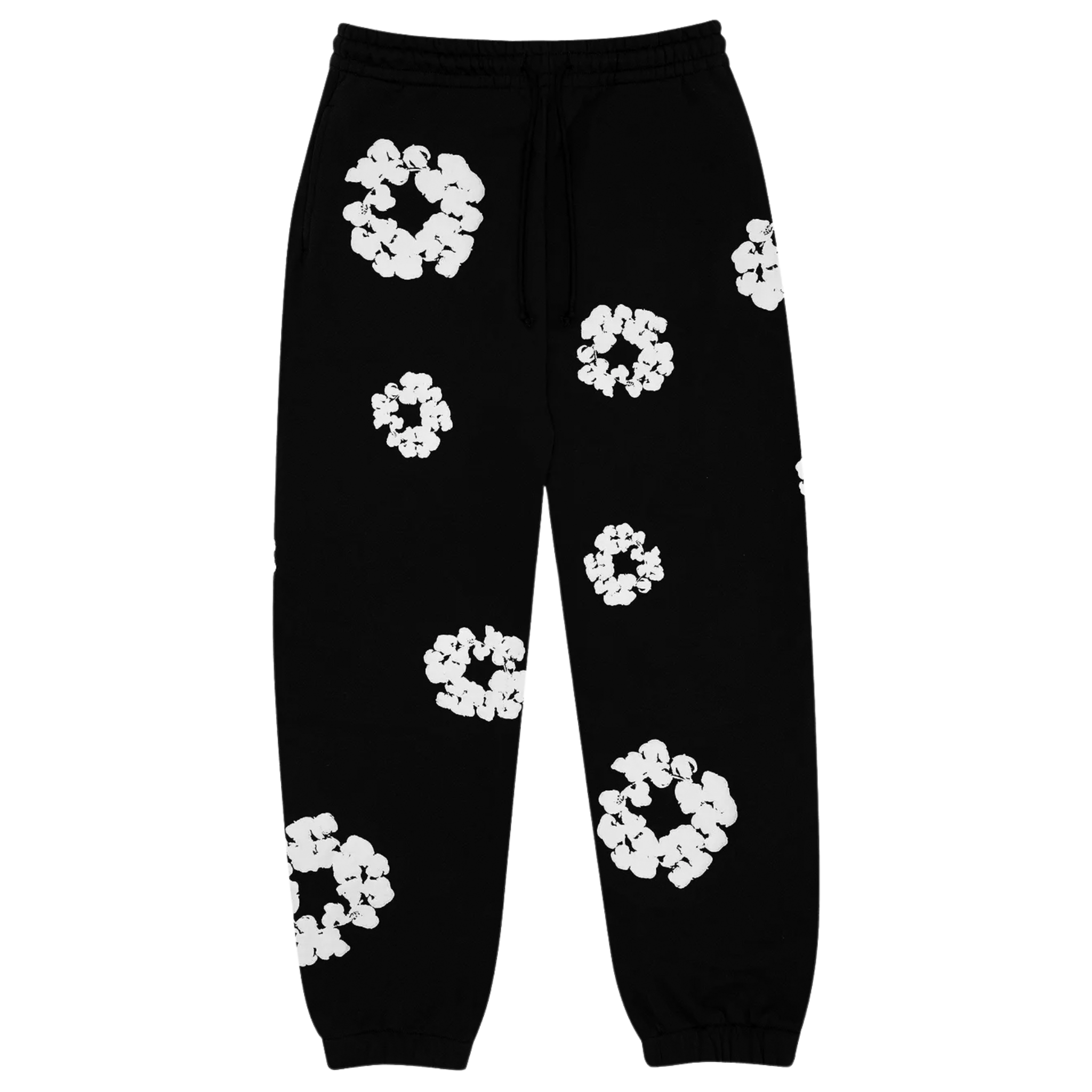 Denim Tears The Cotton Wreath Sweatpants Black